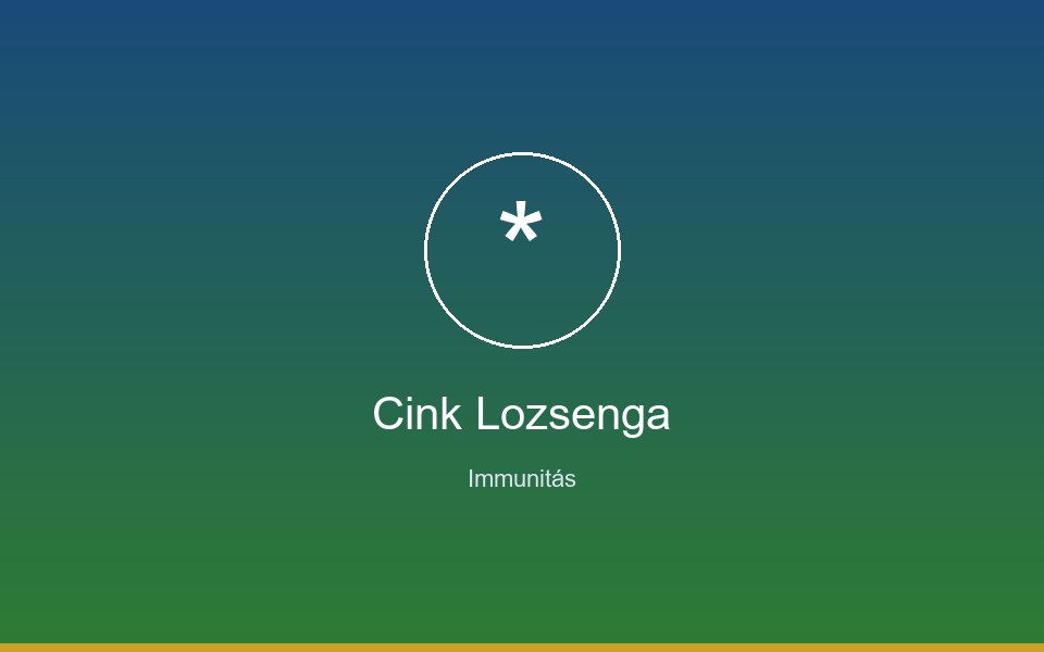 Cink Lozsenga