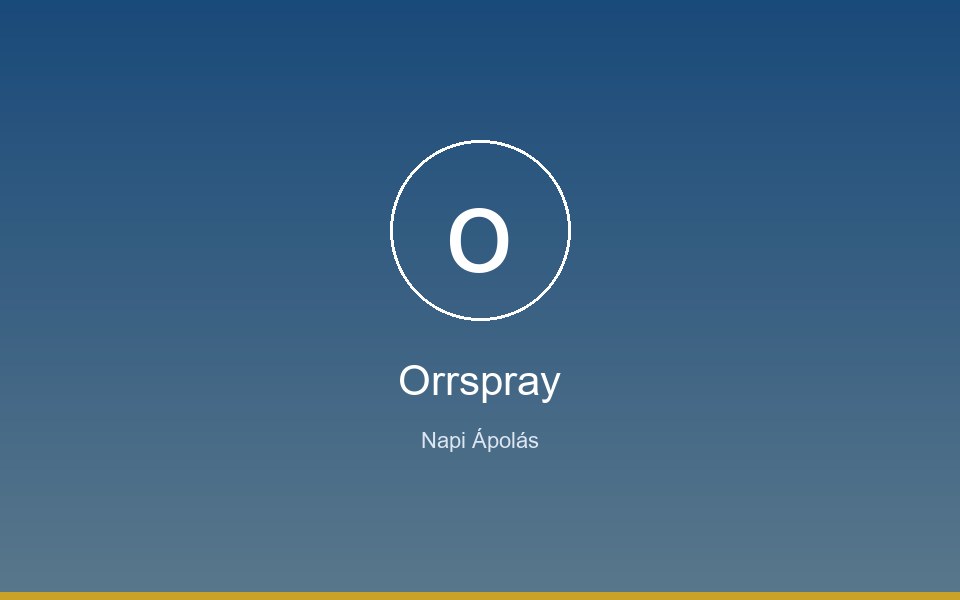 Orrspray Sóoldat