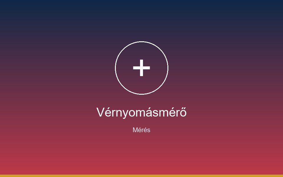 Vérnyomásmérő